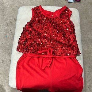 Little Wonder Nation girls jumper with sequins Small(6-6x)